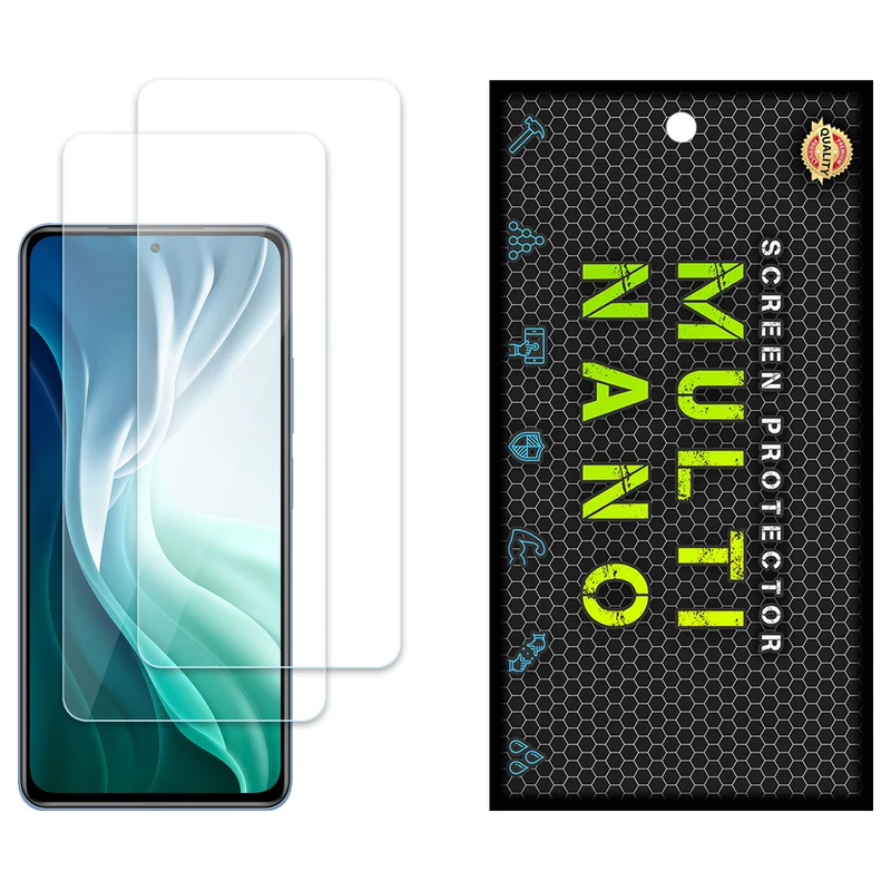 محافظ صفحه نمایش مولتی نانو مدل X-S2N مناسب برای گوشی موبایل شیائومی Mi 11i 4G بسته دو عددی