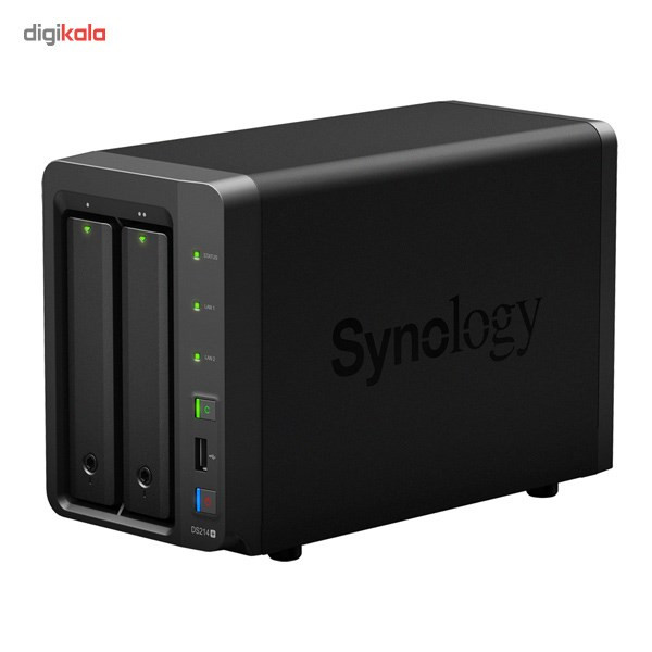 ذخیره ساز تحت شبکه 2Bay سینولوژی مدل دیسک استیشن +DS214