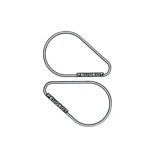 برچسب قاب تیوتر خودرو مدل 10725C مناسب برای پژو 207 بسته دو عـددی