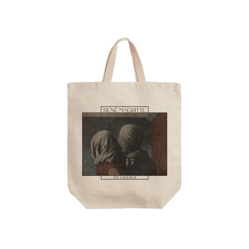 ساک خرید ترمه طراحان ایده مدل عشاق از ماگریت کد art0434 - S