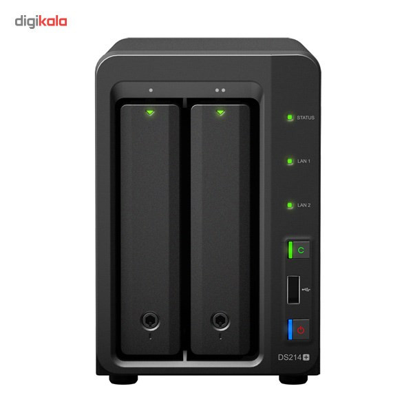 ذخیره ساز تحت شبکه 2Bay سینولوژی مدل دیسک استیشن +DS214
