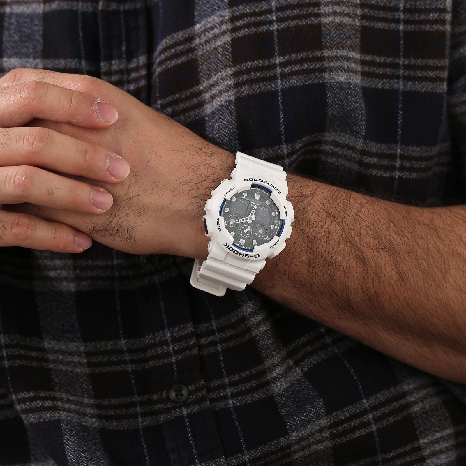 ساعت مچی عقربه‌ای مردانه کاسیو مدل GA-100B-7ADR -  - 1