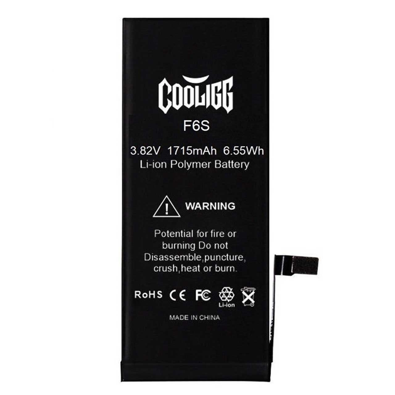 باتری موبایل کولیگ مدل IP 6S با ظرفیت 1715mAh مناسب برای گوشی های موبایل آیفون 6S