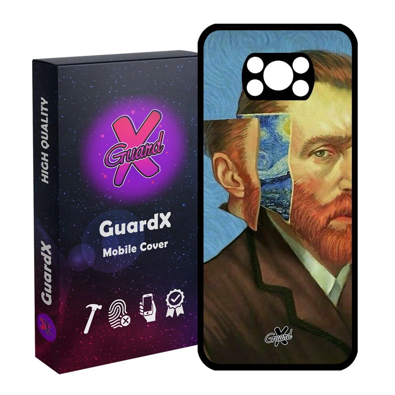 کاور گارد ایکس طرح Art مدل Glass10008 مناسب برای گوشی موبایل شیائومی Poco X3 Pro