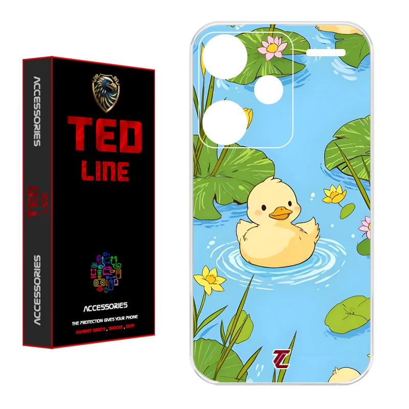 کاور تدلاین طرح اردک کد 1183 مناسب برای گوشی موبایل شیائومی Redmi Note 13 Pro Plus