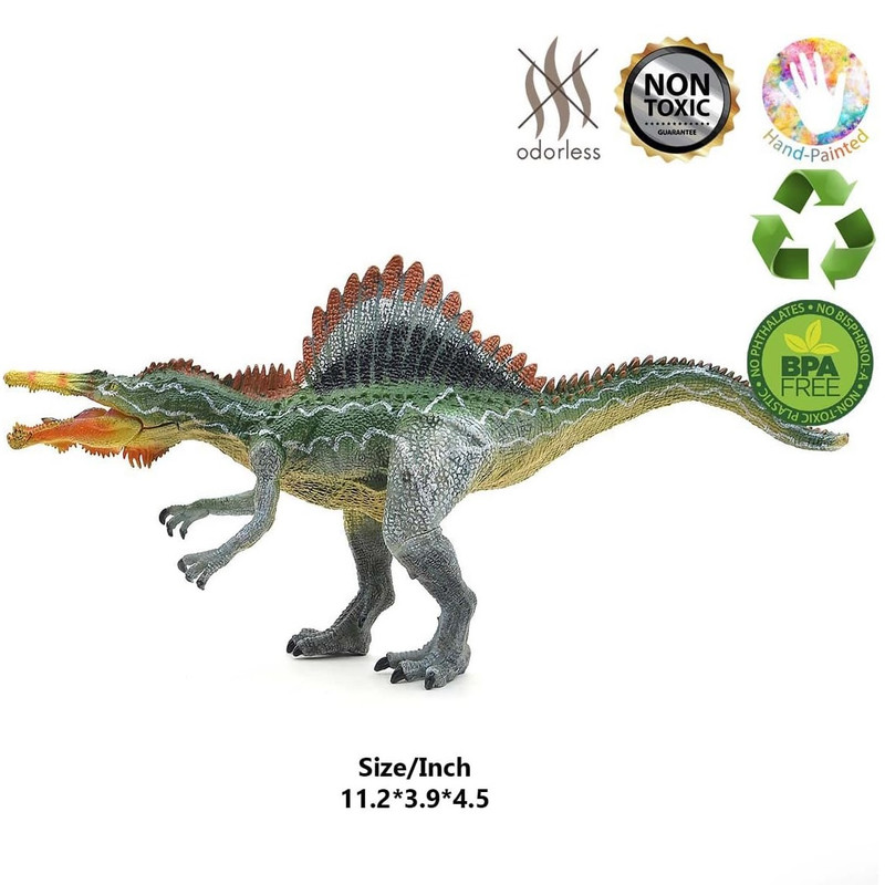 اکشن فیگور مدل دایناسور فک متحرک طرح Spinosaurus کد 183