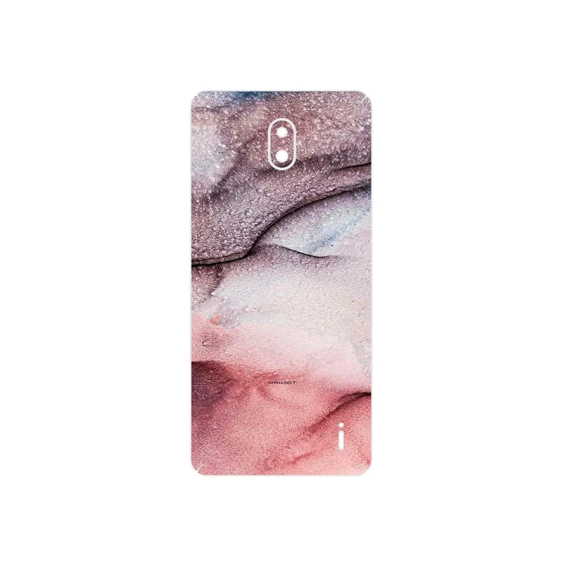 برچسب پوششی ماهوت مدل Smoky pink marble مناسب برای گوشی موبایل نوکیا 1 Plus