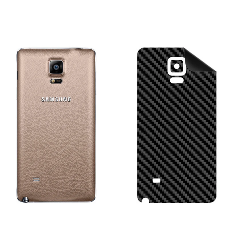 برچسب پوششی بستور مدل BT-Fiber طرح فیبر کربن مناسب برای گوشی موبایل سامسونگ Galaxy Note 4