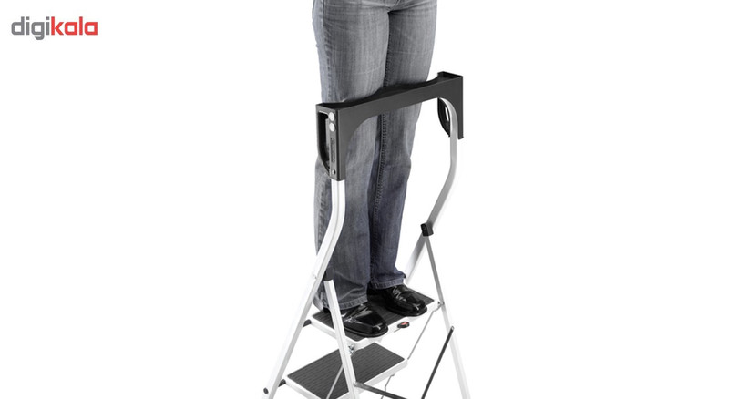 نردبان دو پله هایلو مدل Safety Plus-4342001