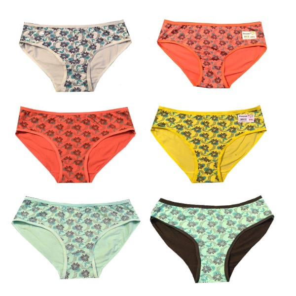 شورت زنانه طرح نفیس مجموعه ۶ عددی