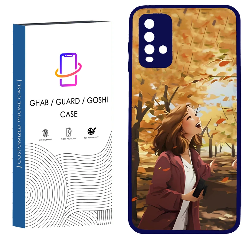 کاور قاب گارد گوشی طرح دخترانه کد - TPU - BN مناسب برای گوشی موبایل  شیائومی Redmi Note 9 4G / Redmi 9T