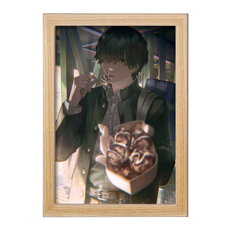 تابلو خندالو مدل یوشیدا انیمه مرد اره ای Chainsaw Man  کد 22339