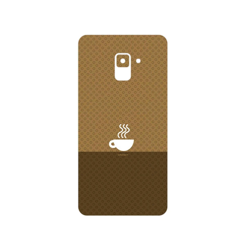 برچسب پوششی ماهوت مدل Minimal Cup of Coffee Icon مناسب برای گوشی موبایل سامسونگ Galaxy A8 Plus 2018
