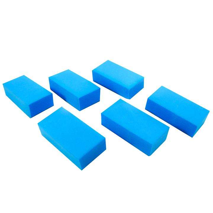 ضربه گیر درب خودرو قطعه سازان کبیر مدل ZAR-BLU-698 مجموعه 6 عددی 