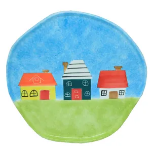 بشقاب غذاخوری مدل خانه