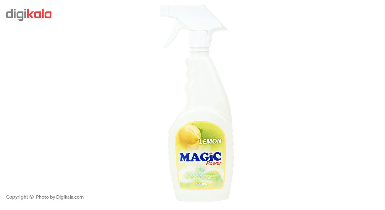 خوشبو کننده هوا مجیک پاور مدل Lemon حجم 500 میلی لیتر