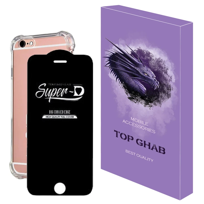 کاور تاپ قاب مدل 2SDJ مناسب برای گوشی موبایل اپل iPhone 6 Plus به همراه محافظ صفحه نمایش