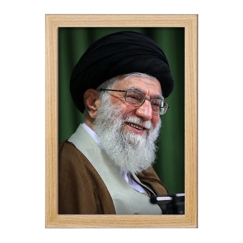 تابلو خندالو طرح تصویر رهبر  کد 2567