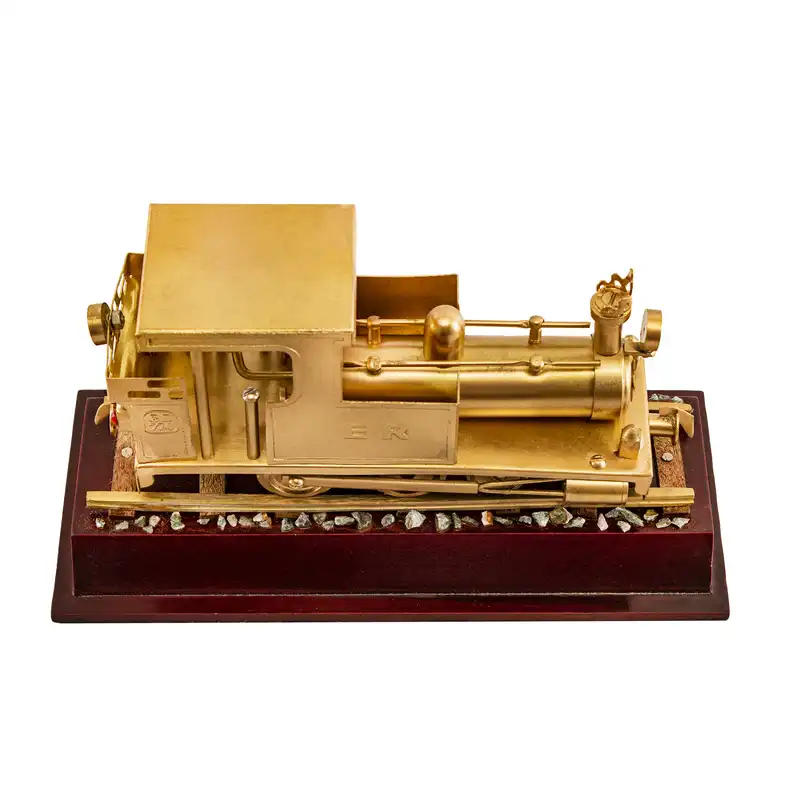 دکوری برنجی مدل  لوکوموتیو کد 7545