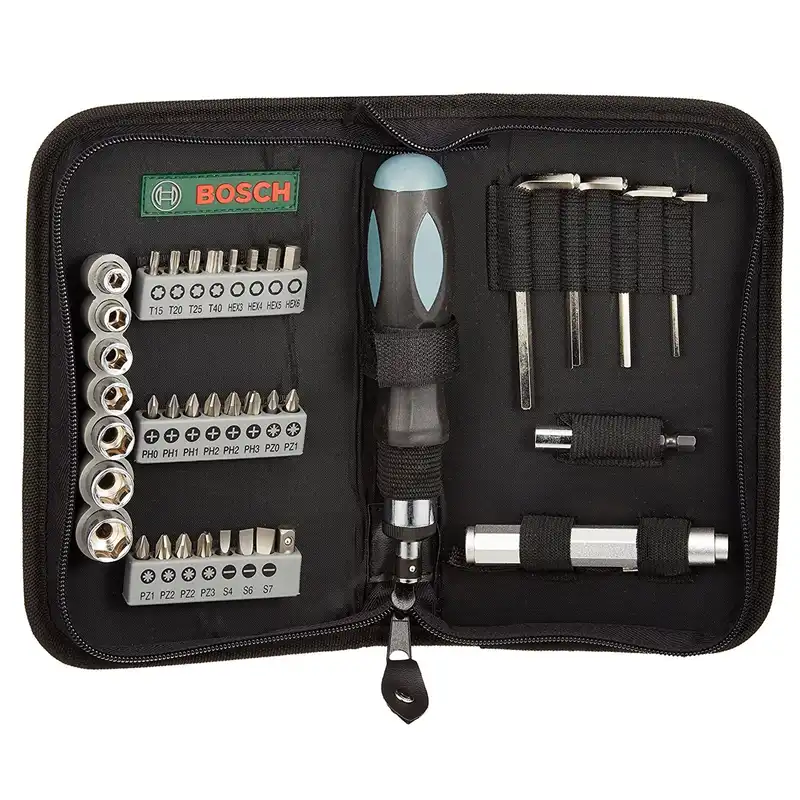 مجموعه 38 عددی ابزار بوش مدل 2607019506