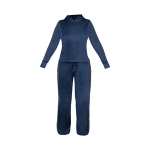 ست هودی و شلوار دخترانه مدل مخمل 2