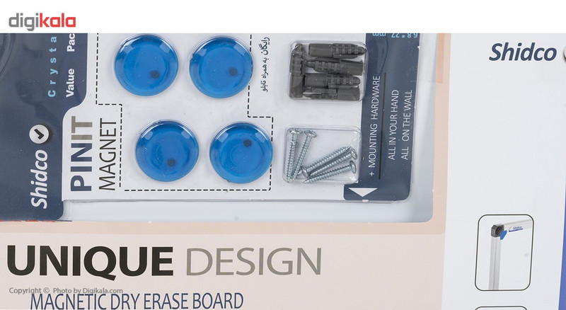 تخته وایت برد شیدکو مدل آلفا سایز 200 ×100 سانتیمتر