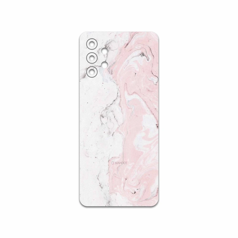 برچسب پوششی ماهوت مدل Blanco-Pink-Marble مناسب برای گوشی موبایل سامسونگ Galaxy A32 5G