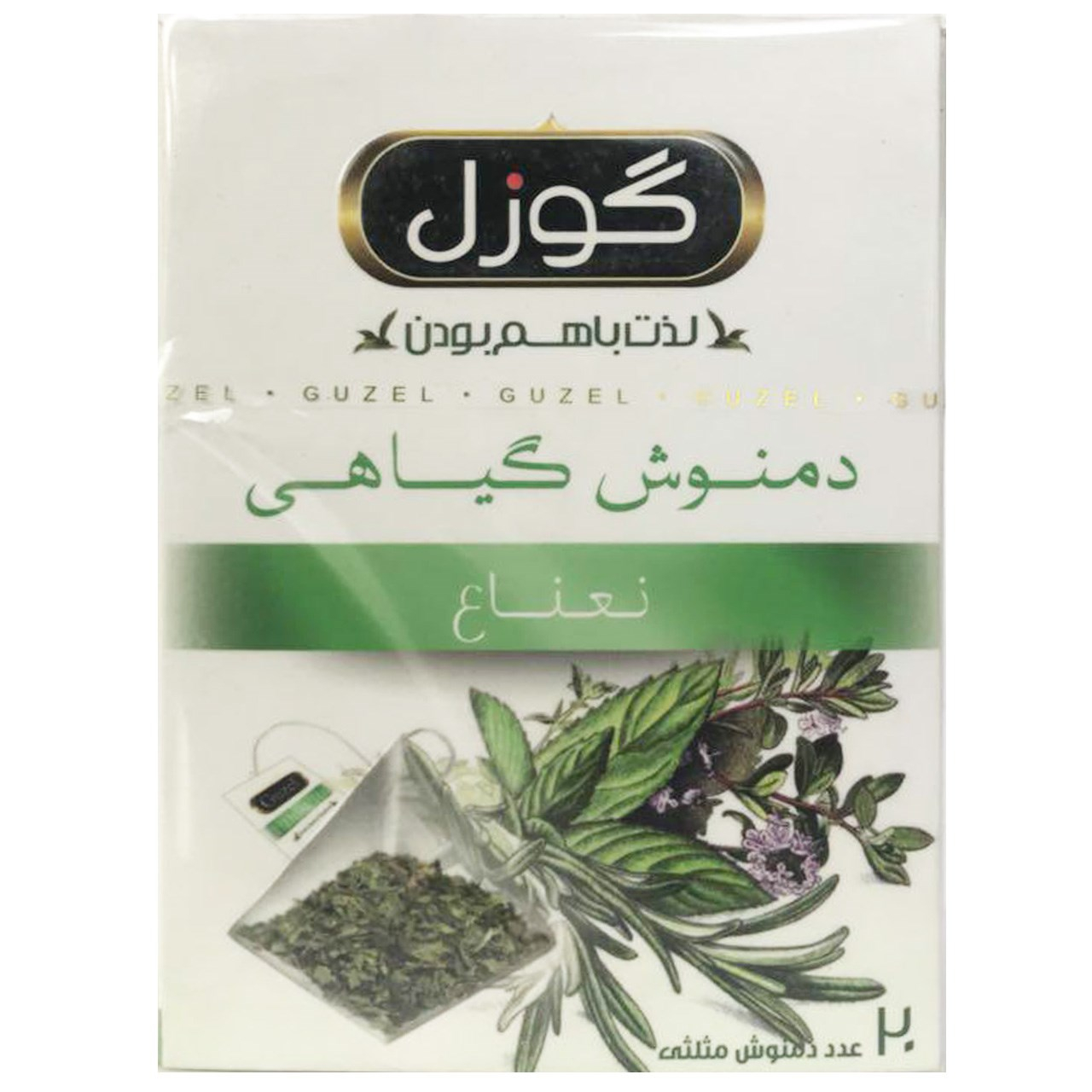 بسته دمنوش گیاهی گوزل مدل Mint
