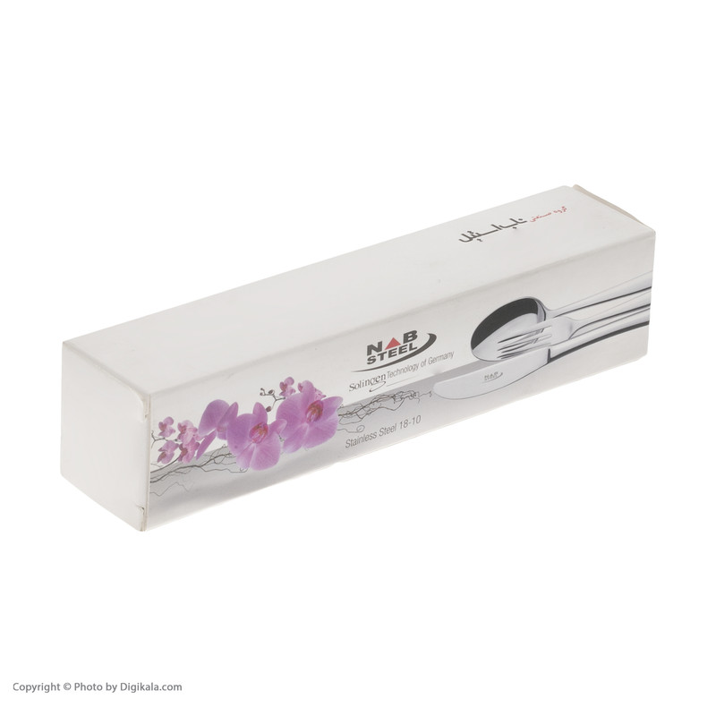 چنگال میوه خوری ناب استیل مدل امپریال بسته 6 عددی