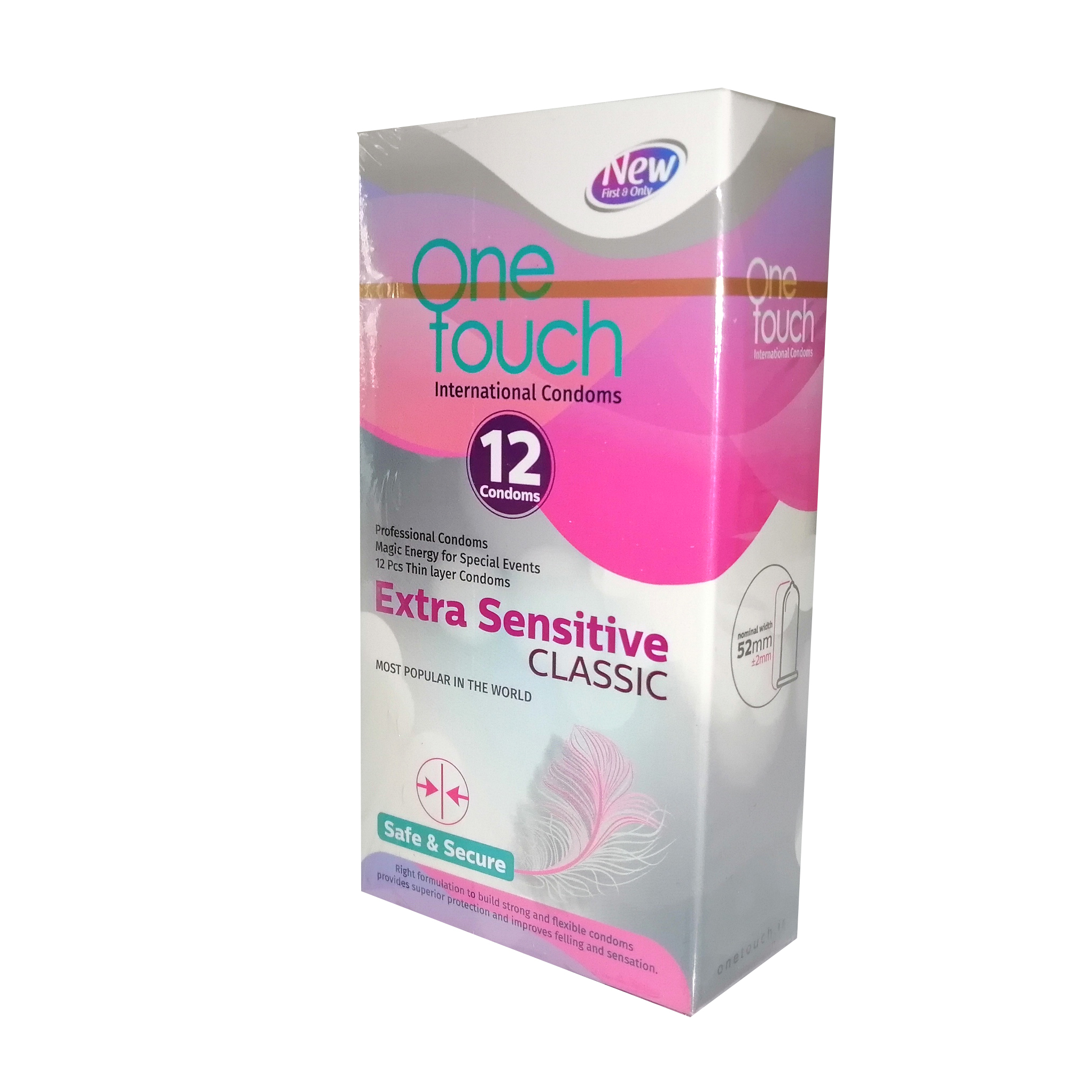 کاندوم وان تاچ مدل Extra Sensitive بسته 12 عددی