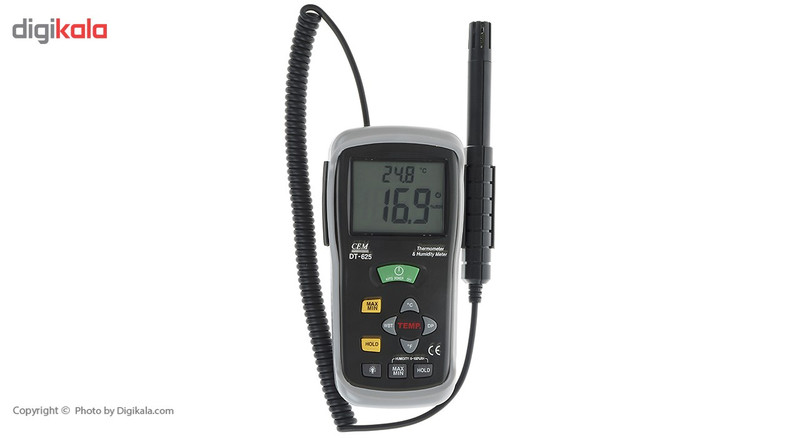 دماسنج و رطوبت سنج سی ای ام مدل DT-625