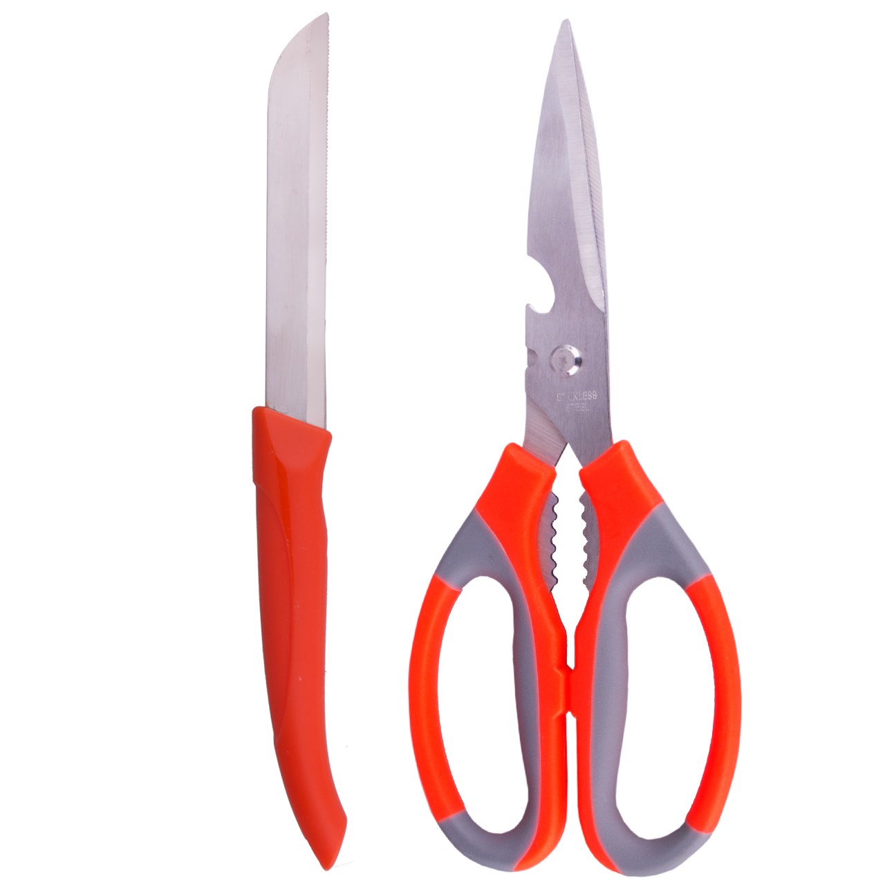 ست قیچی و چاقو آشپزخانه مدل Scissors