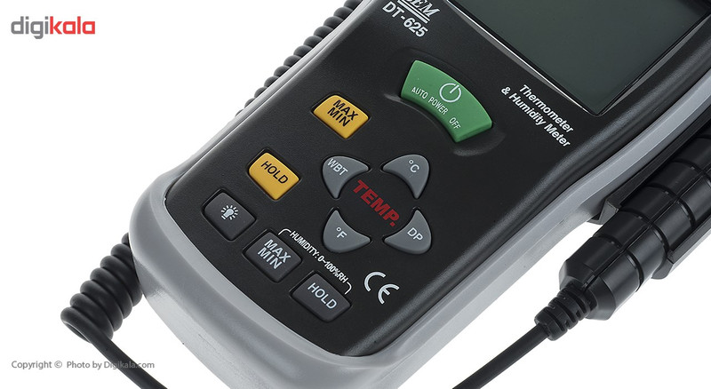 دماسنج و رطوبت سنج سی ای ام مدل DT-625