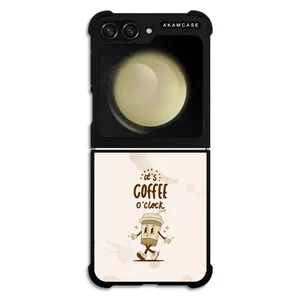 AKAM AMC-WSGZFLIP5-COFFEE-24 Cover For Samsung Galaxy Z Flip 5
