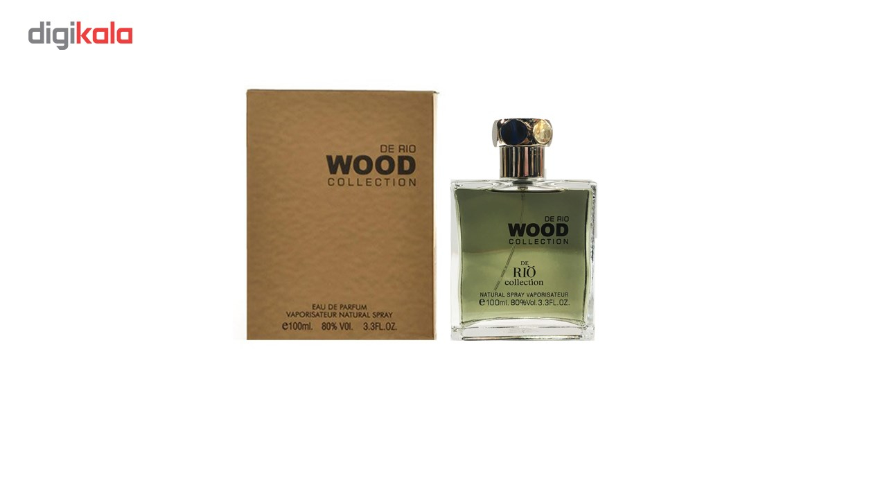 ادو پرفیوم مردانه ریو کالکشن مدل Wood Brown حجم 100ml