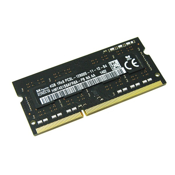 رم لپ تاپ DDR3L تک کاناله 1600 مگاهرتز CL11 اس کی هاینیکس مدل PC3L-12800S-BLACK ظرفیت 4 گیگابایت