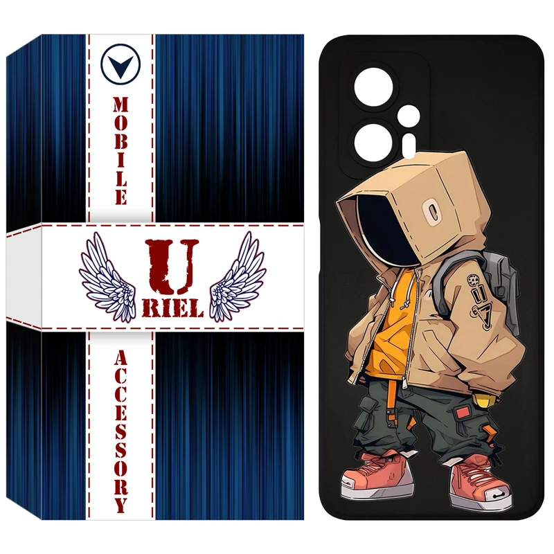 کاور یوریل مدل KSH کد 39 طرح پسر مناسب برای گوشی موبایل شیائومی Poco X4 GT