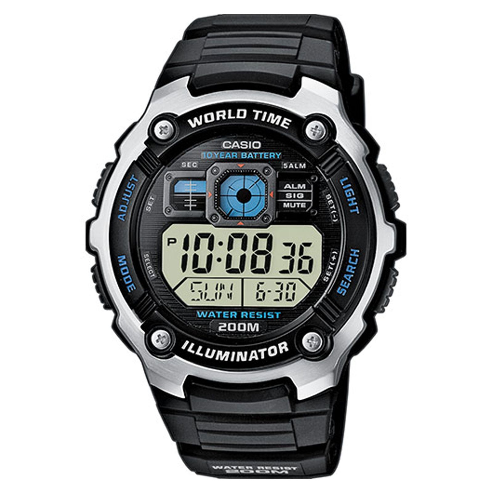ساعت مچی دیجیتال مردانه کاسیو مدل AE-2000W-1A -  - 2