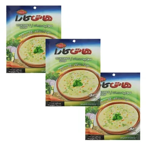 سوپ نیمه آماده سبزیجات هاتی کارا مقدار 70 گرم - بسته 3عددی