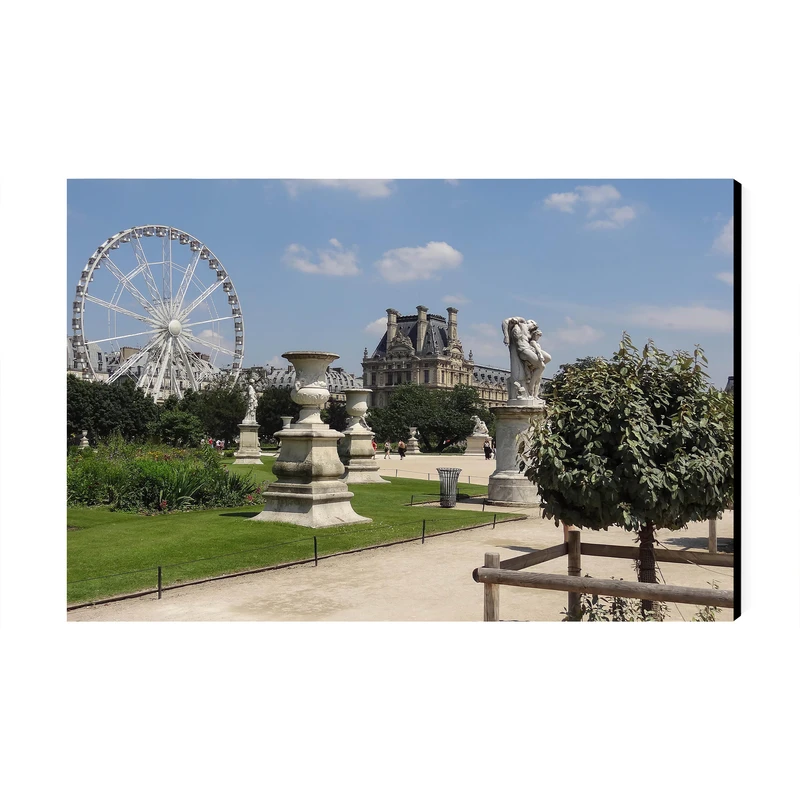 تابلو شاسی عرش طرح گردشگری فرانسه مدل باغ تویلری کد As5739