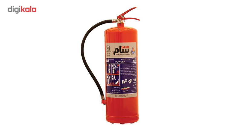 کپسول آتش نشانی سام 4 کیلویی کپسول آتش نشانی سام 4 کیلویی