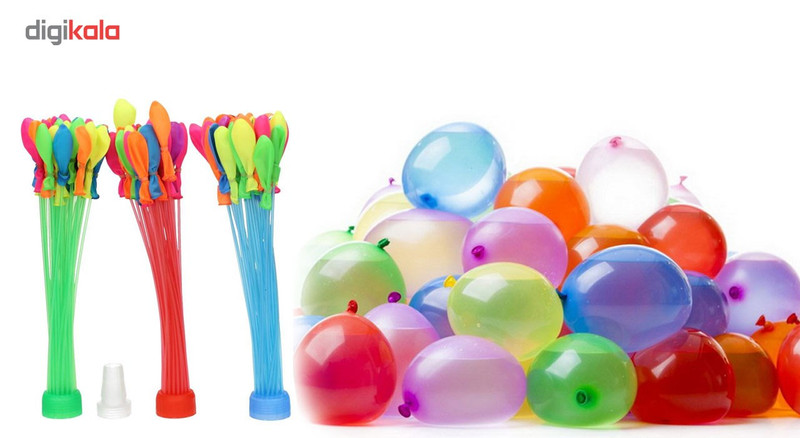 بادکنک آبی مدل Balloon Bonanza بسته 120 عددی