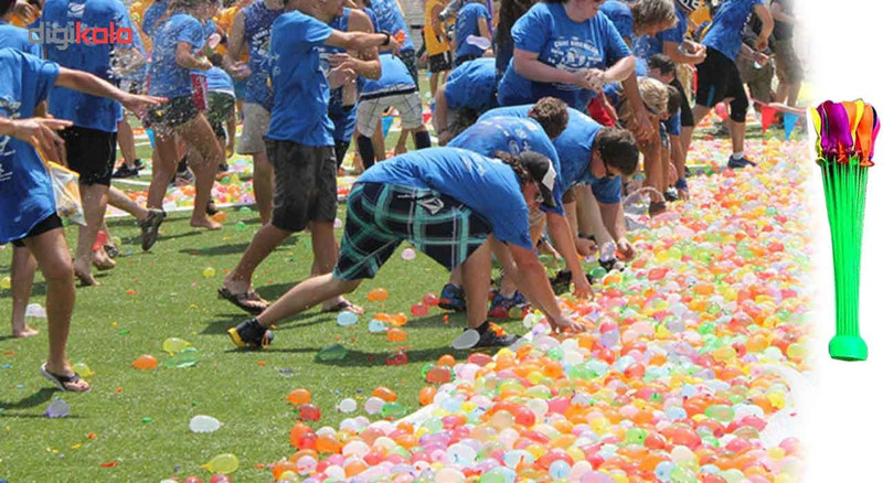 بادکنک آبی مدل Balloon Bonanza بسته 120 عددی