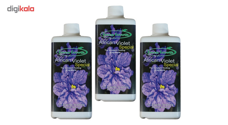 کود مایع بنفشه آفریقایی گرین گروت ظرفیت 500 میلی لیتر بسته 3 عددی کود مایع بنفشه آفریقایی گرین گروت ظرفیت 500 میلی لیتر بسته 3 عددی