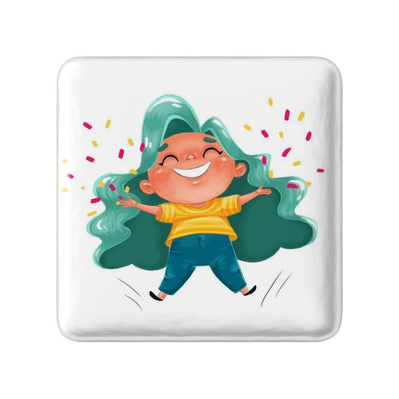 مگنت خندالو مدل دخترانه فانتزی کد 25750