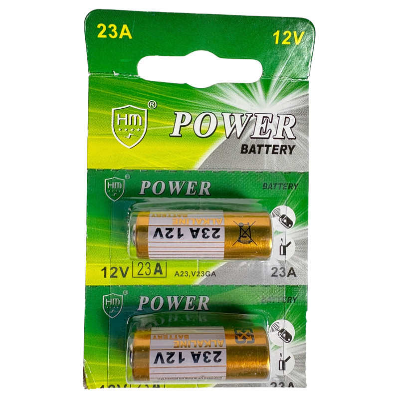 باتری 23A اچ ام پاور مدل 12V بسته 2 عددی