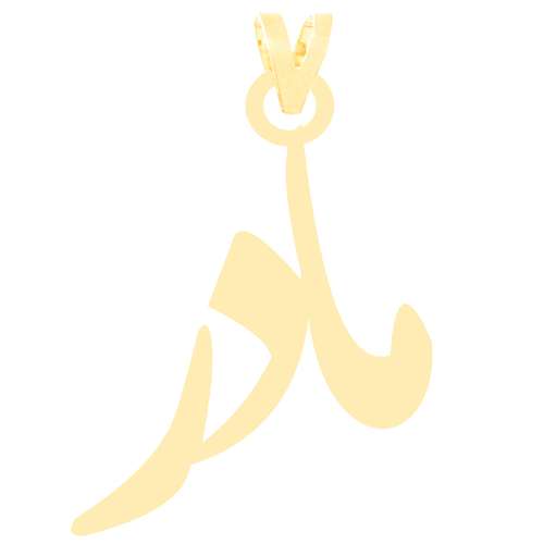 آویز گردنبند طلا 18 عیار زنانه کرابو طرح مادر مدل Kr3331