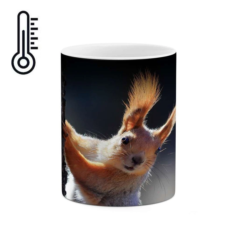 ماگ حرارتی کاکتی مدل سنجاب کد mgh16232