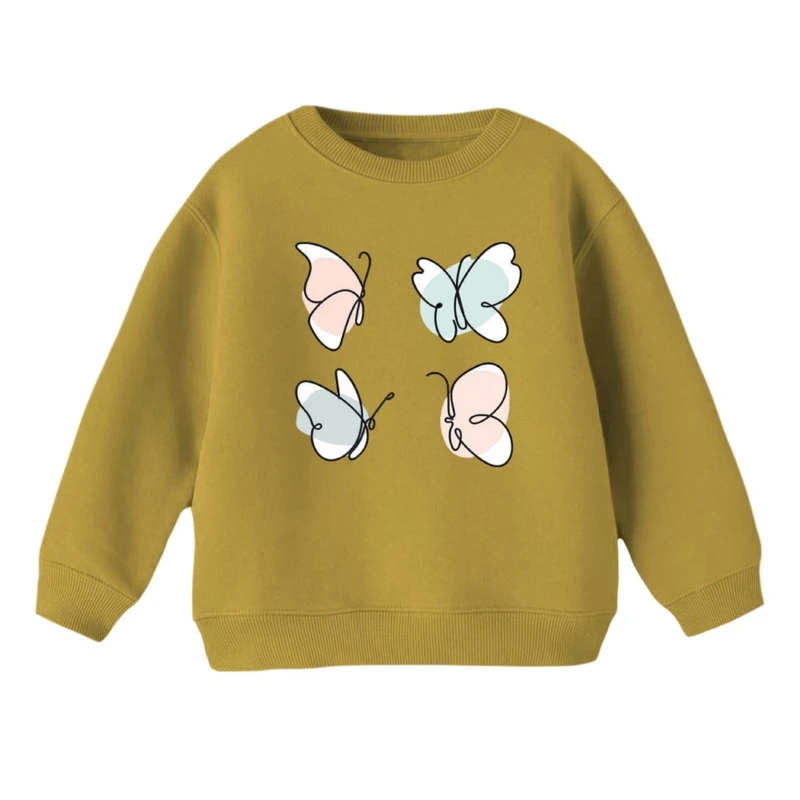 سویشرت بچگانه مدل پروانه ها 