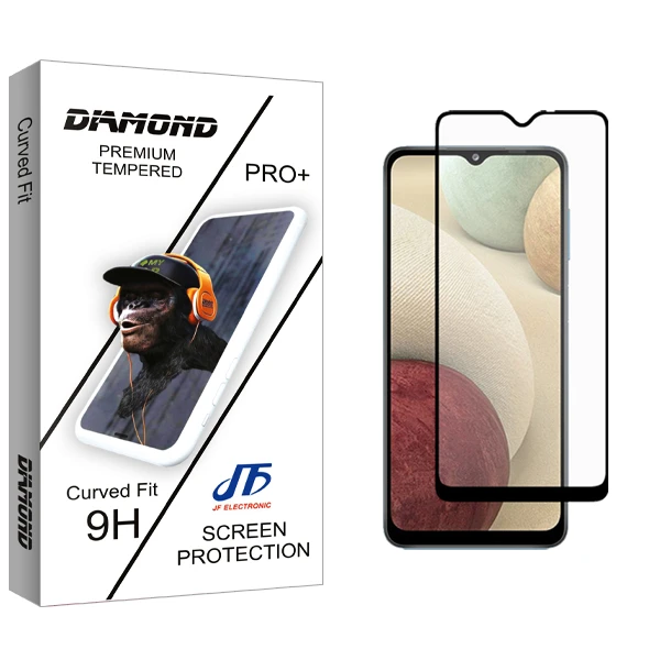 محافظ صفحه نمایش سرامیکی جی اف مدل Diamond Glass مناسب برای گوشی موبایل سامسونگ Galaxy  A12 Nacho